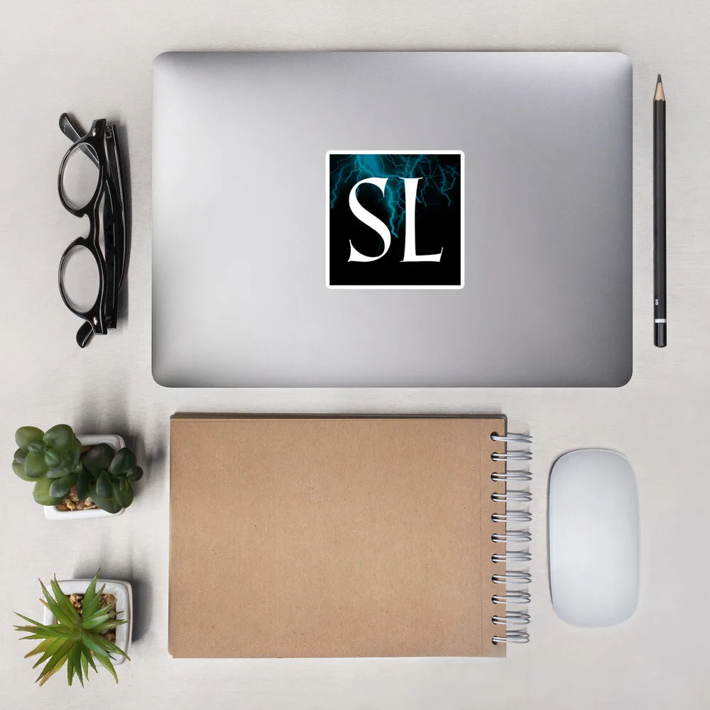 SL Lightning Vinyl Sticker, primary product view